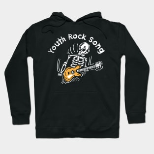 skull guitar Hoodie